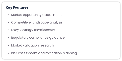 Entry strategy development (2)